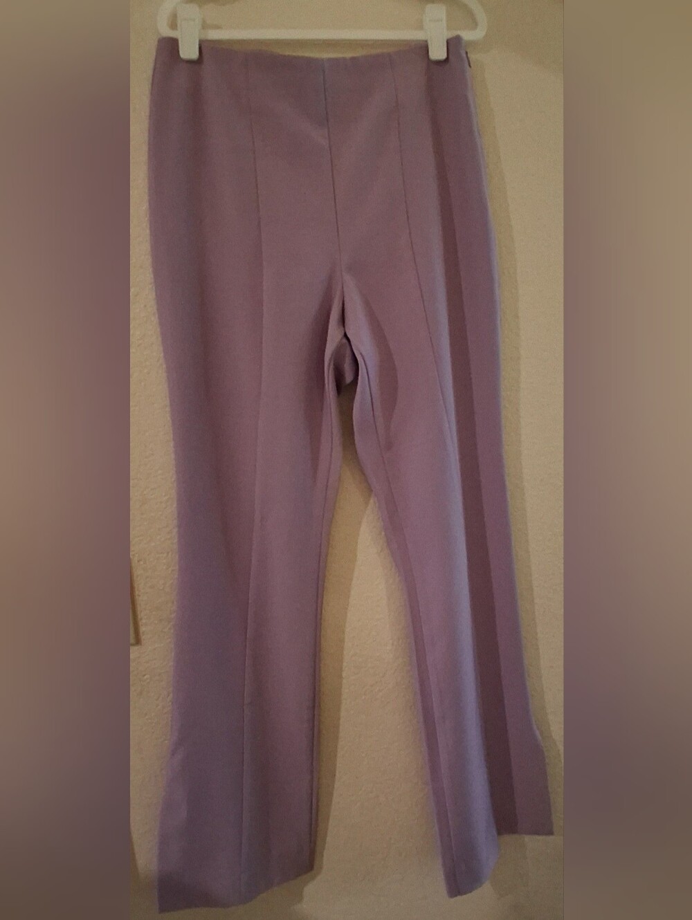 7 For All Mankind Lilac Straight-Leg Pants XS